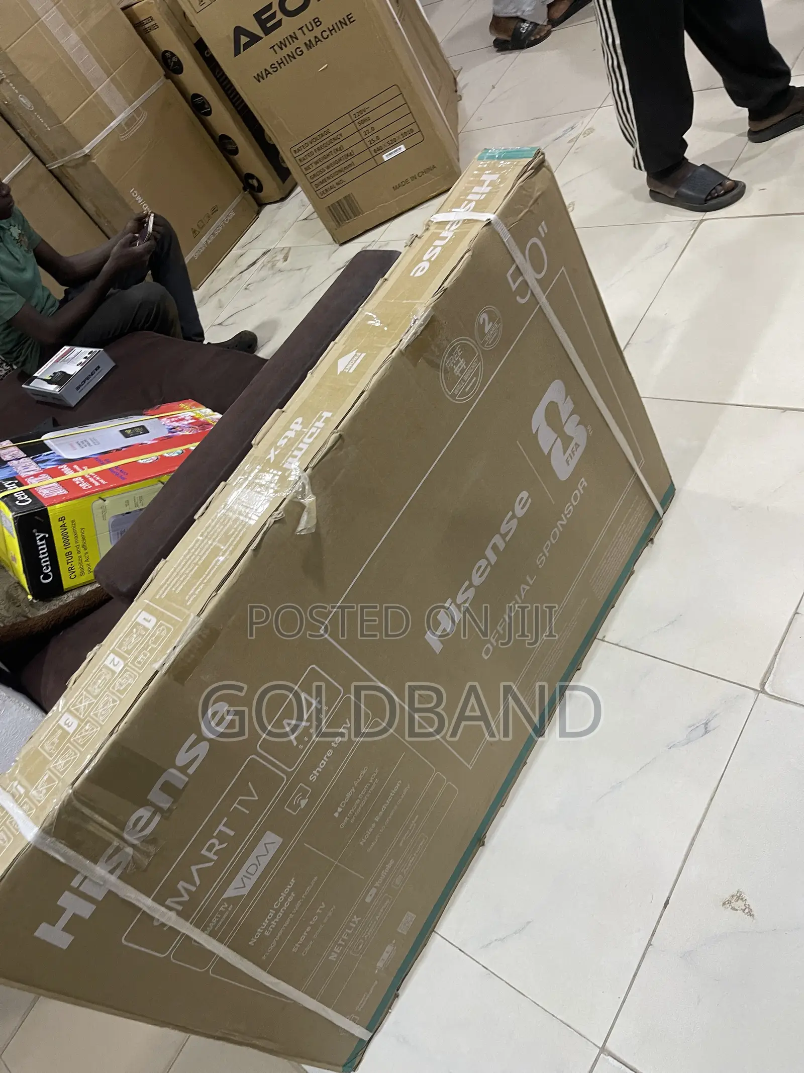 Hisense 50-Inch Smart TV – Clarity Meets Smart Technology