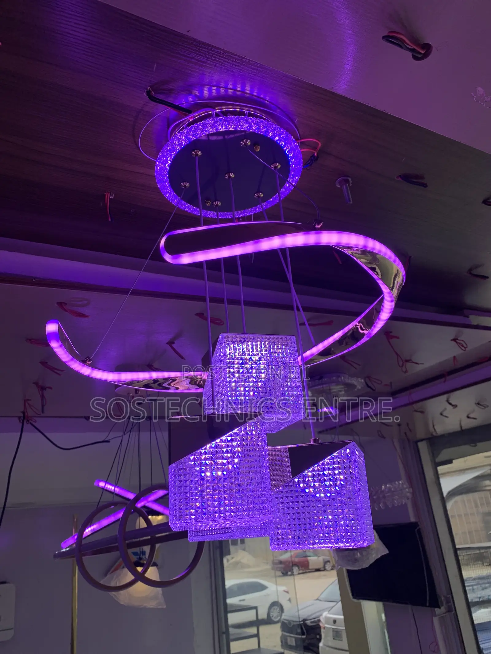 Modern LED Dropping Chandelier