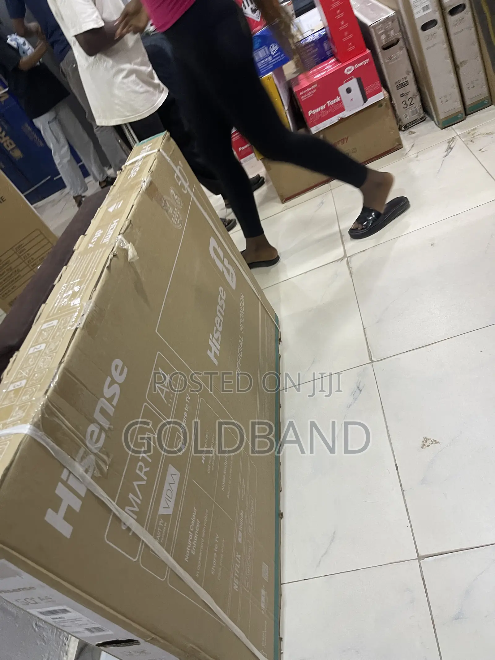 Hisense 50-Inch LED Smart TV – Designed for Modern Homes