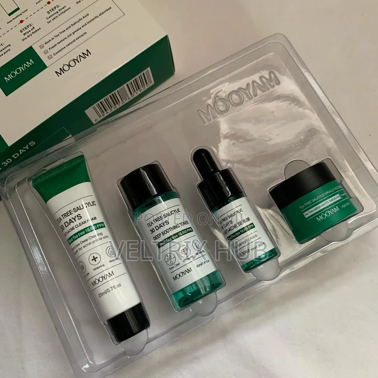 Anti-Pimple Skincare Set With Face Serum Night Cream
