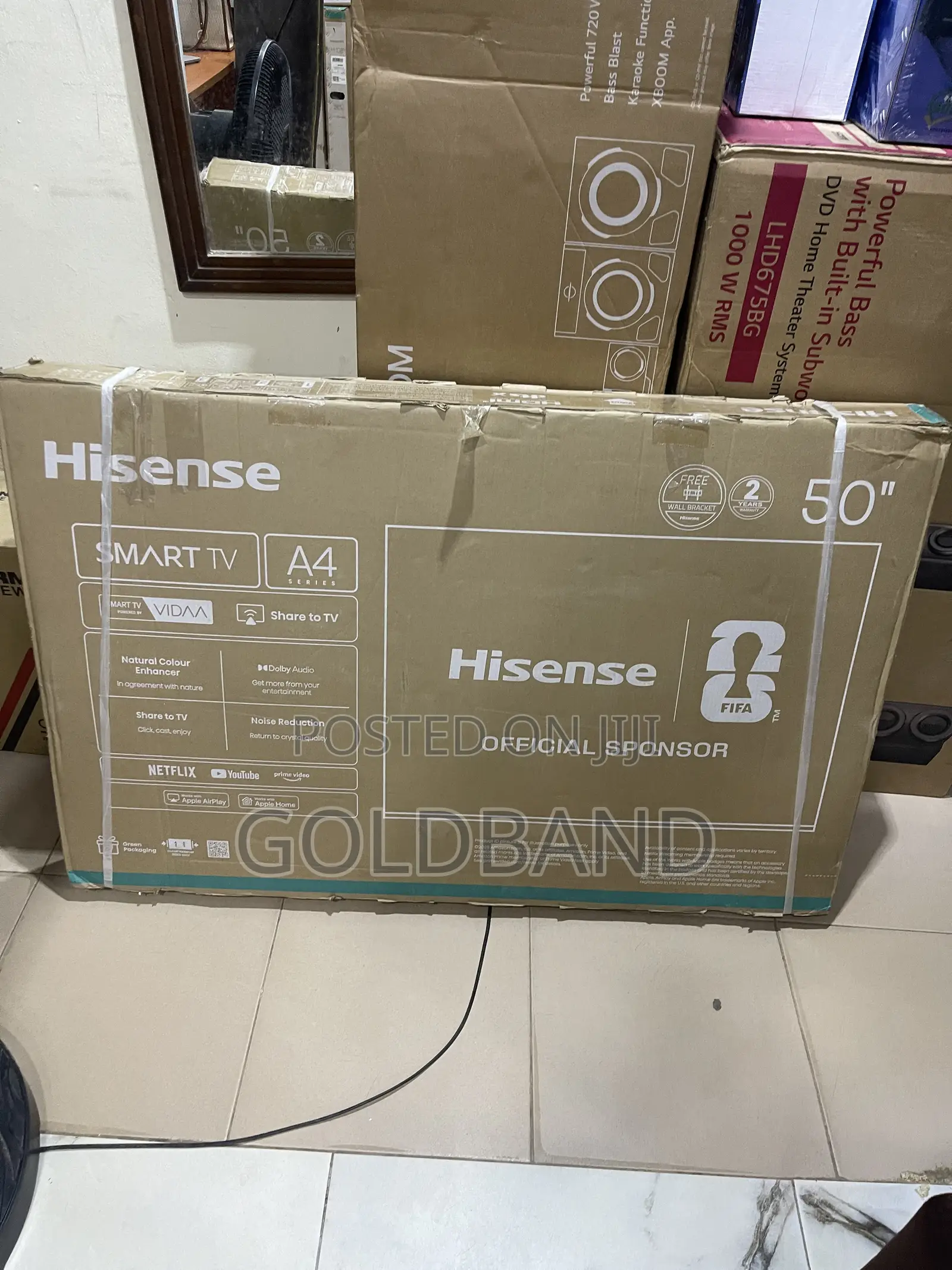 Hisense 50” Smart TV – Enjoy Movies, Shows More in Style