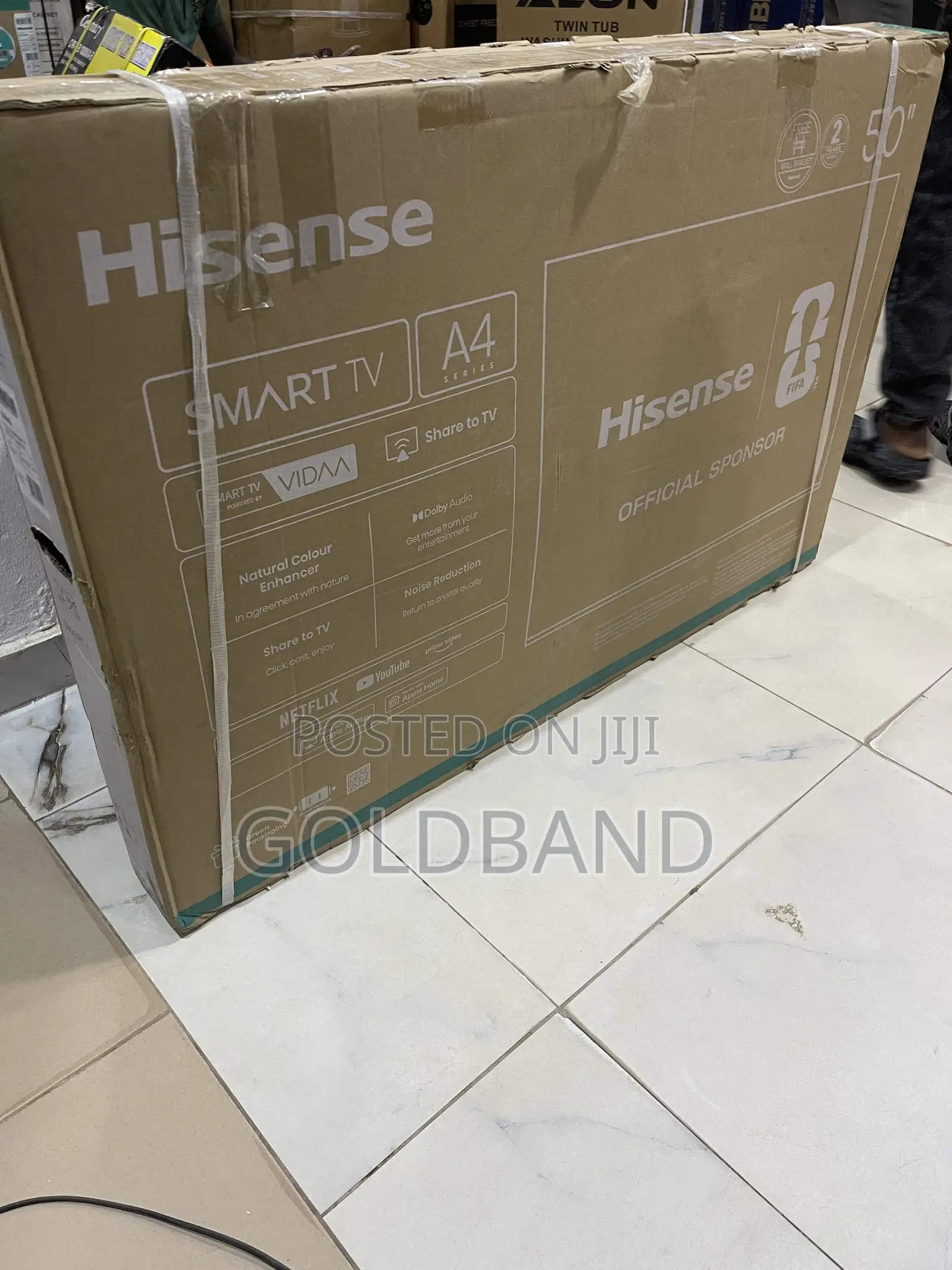 Hisense 50” Smart TV – Enjoy Movies, Shows More in Style