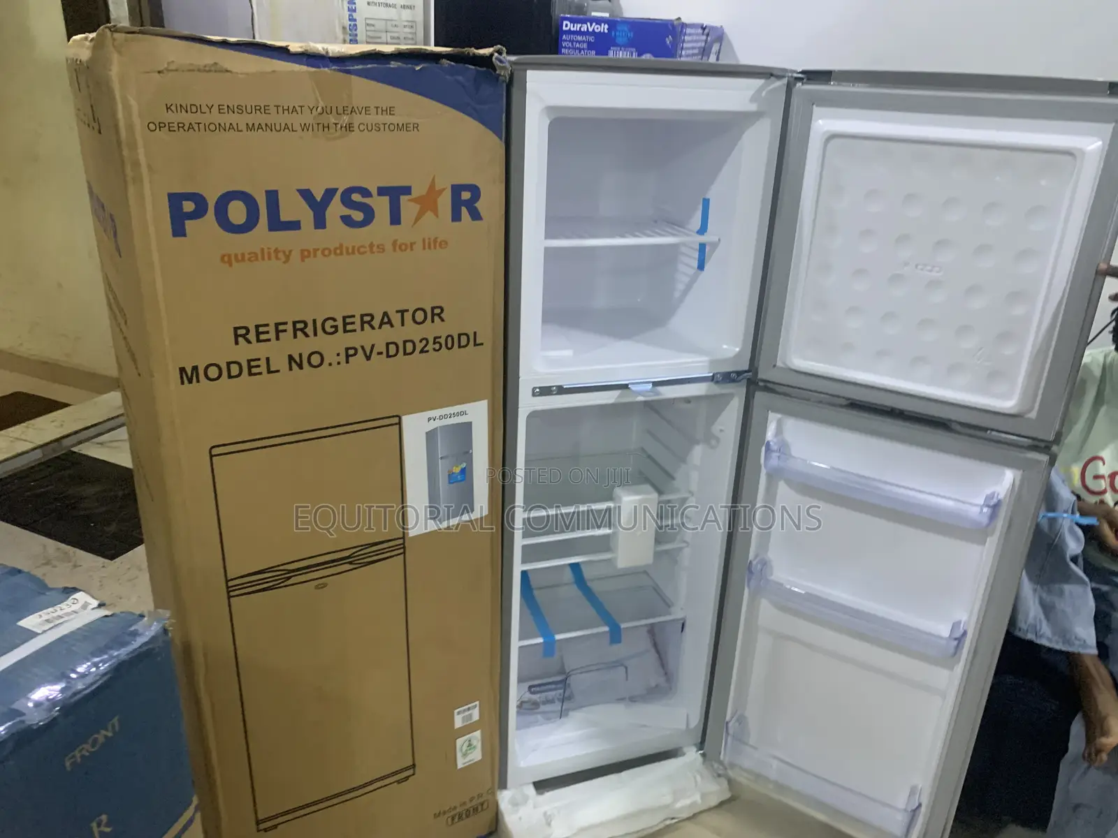 Polystar 250L PV-DD250DL Refrigerator for Fresh Grocery Storage