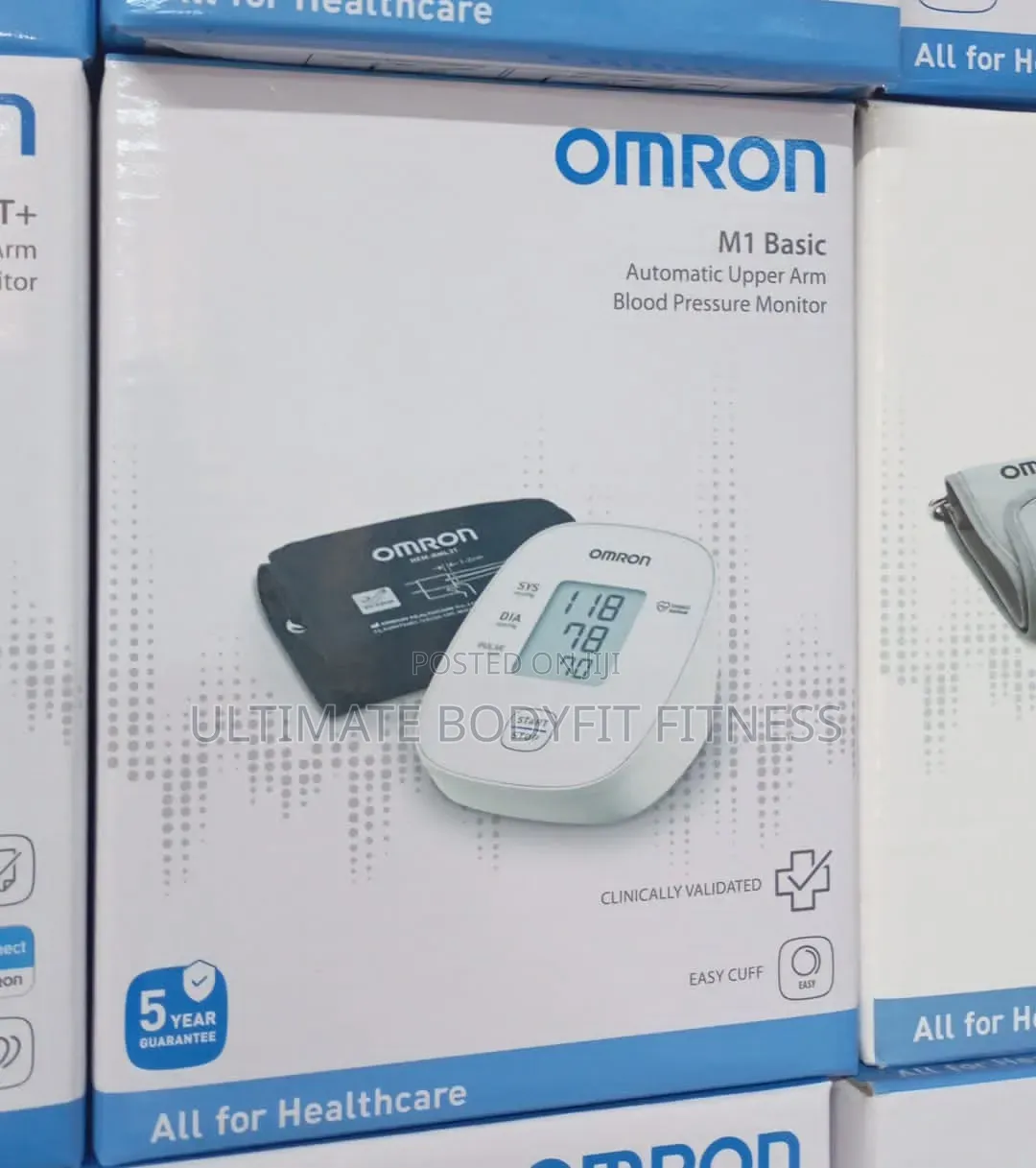 Brand New Omron M1 Basic Blood Pressure Monitor Machine