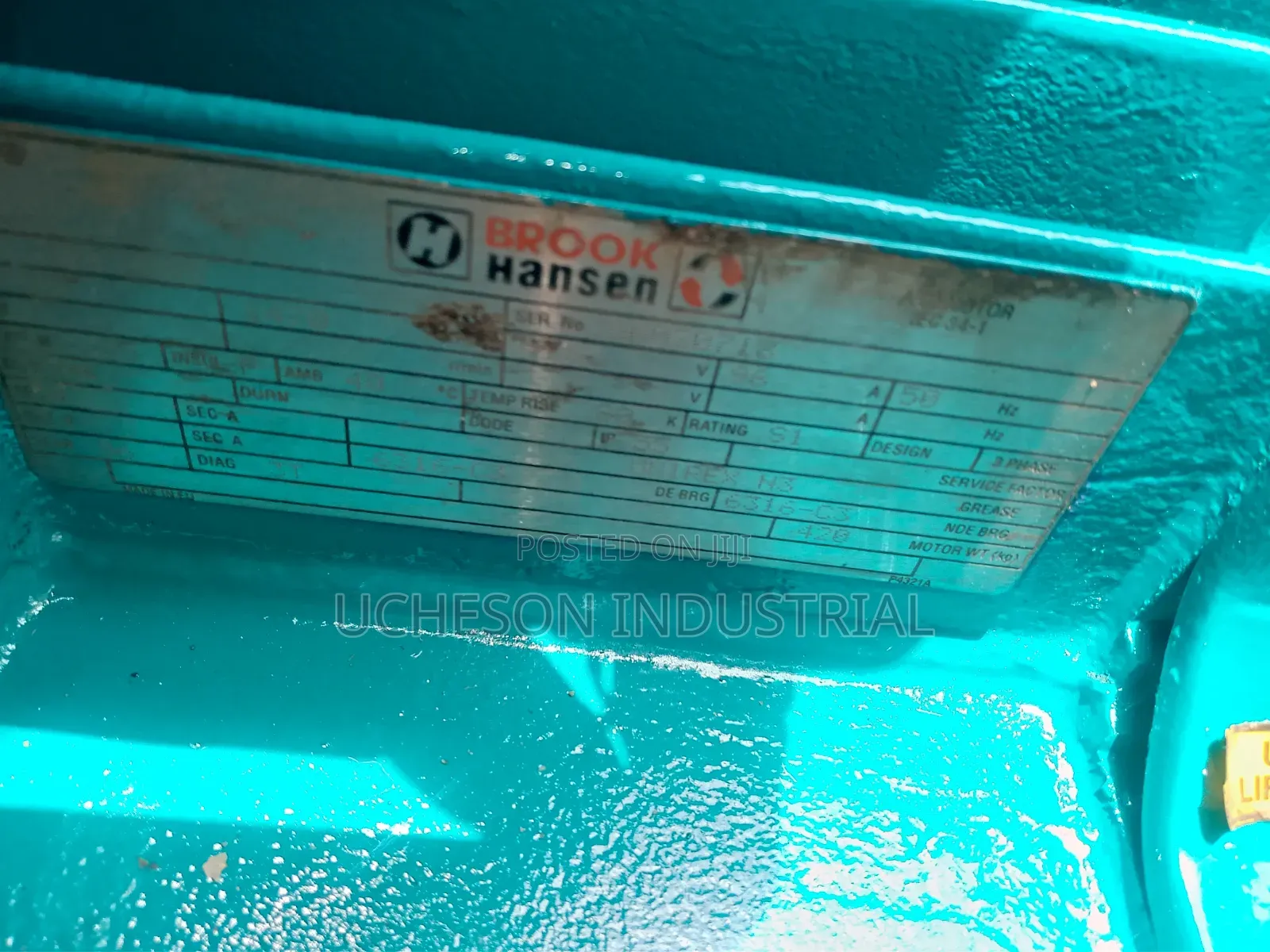 Broke Electric Motor 55kw 4pole