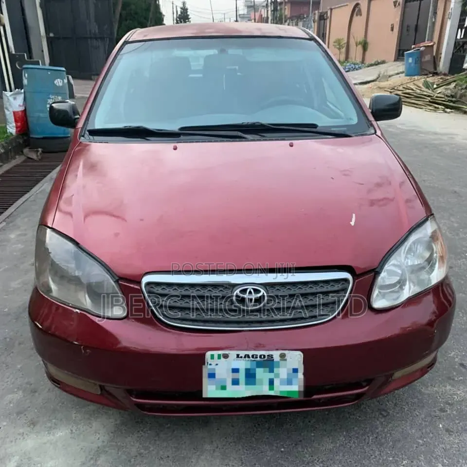 Toyota Corolla 2005 Red