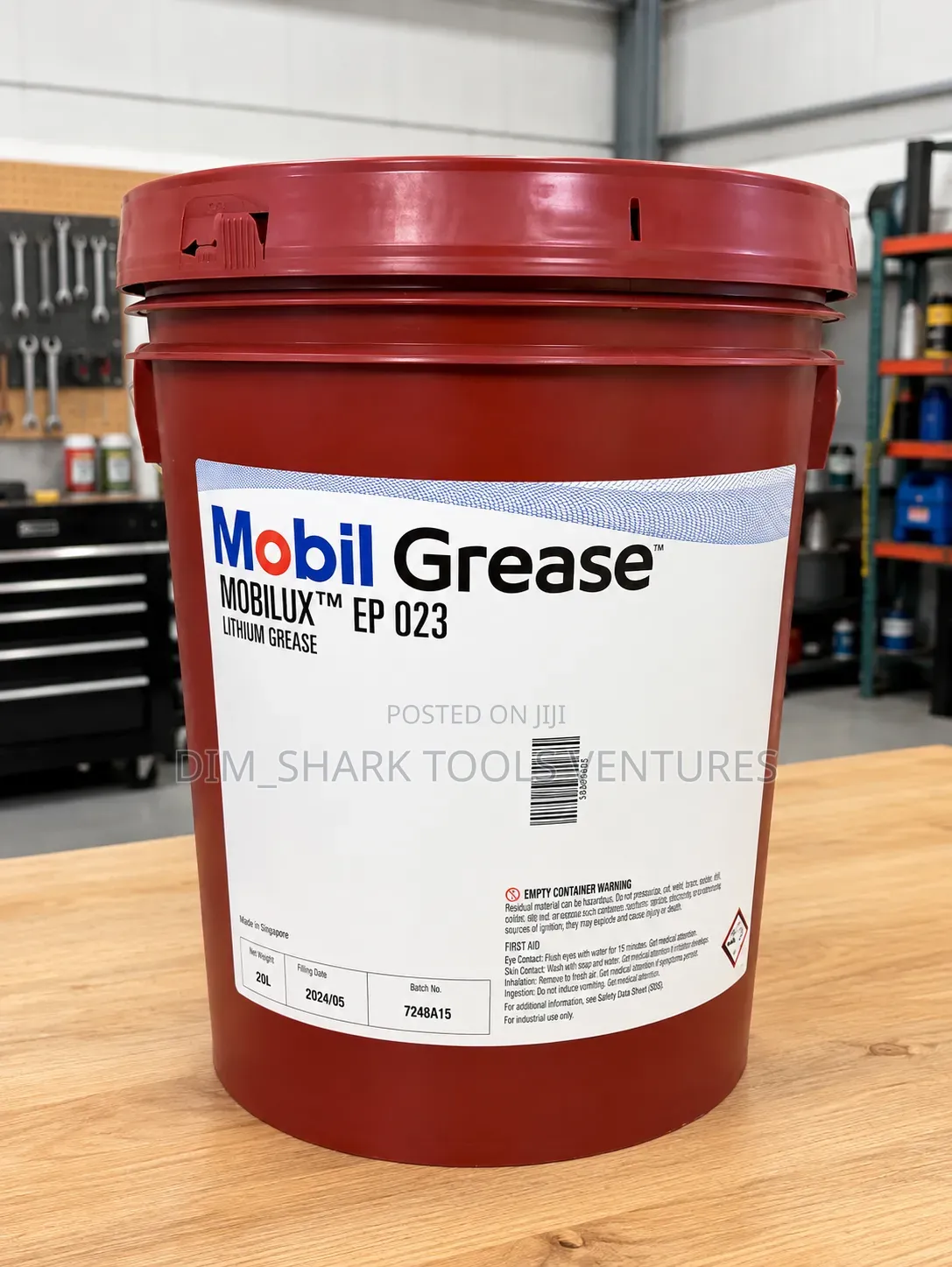 20lit of Mobil Grease MobiluxTMEP 023 Lithium-Based Industrial Grease