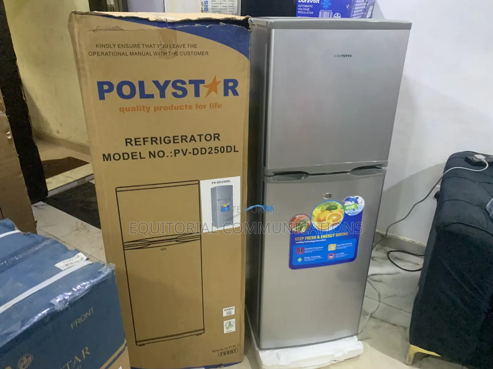 Polystar 250L Home Food Storage Refrigerator