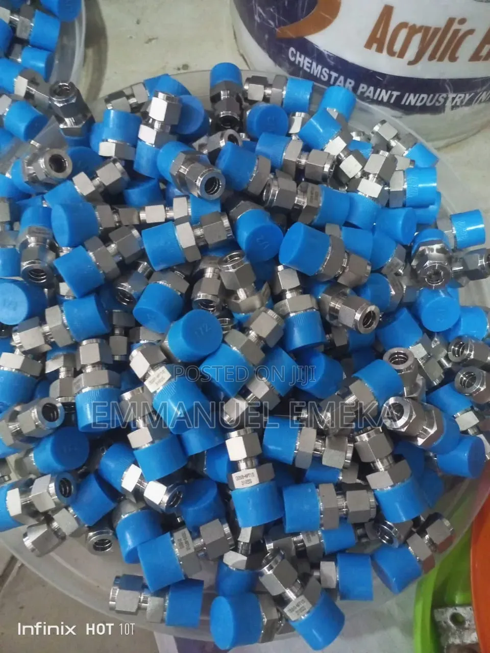 Swagelok Fittings 1/2" X 3/8 OD Tube