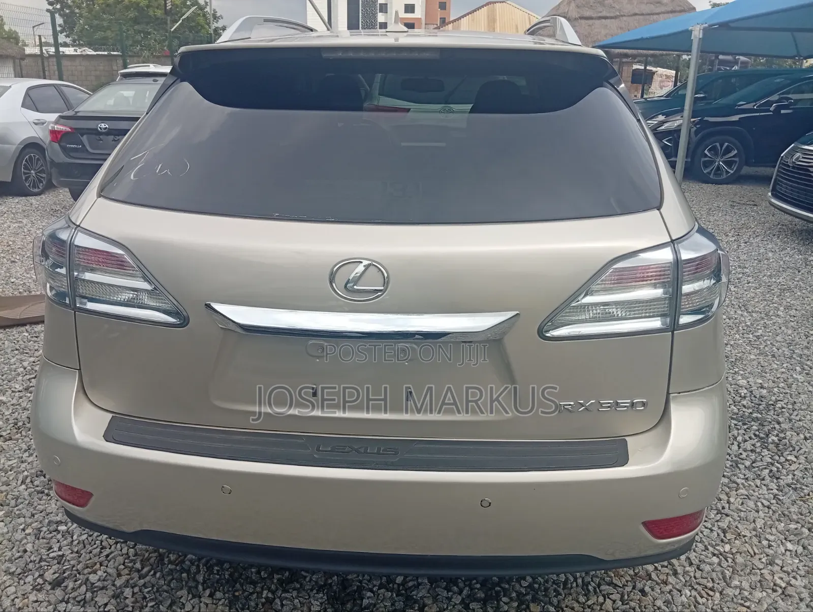 Lexus RX 350 AWD 2012 Gold