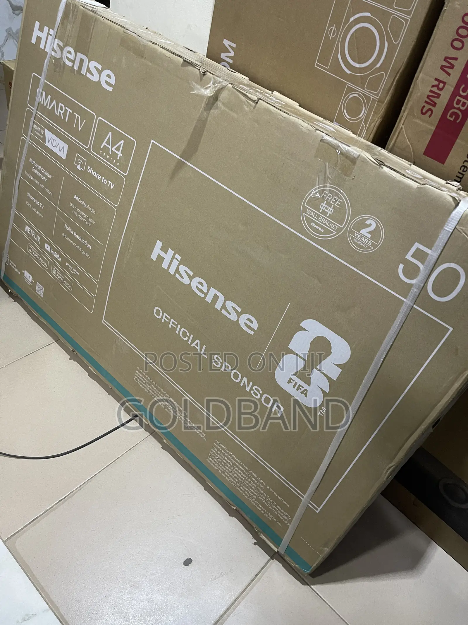 Hisense 50” Smart LED TV – Clearer Picture, Smarter Living