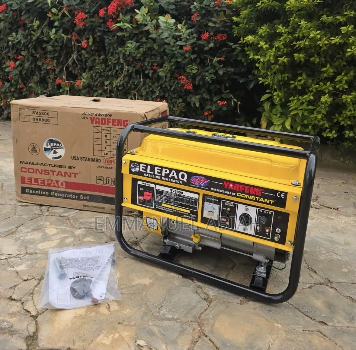 Elepaq 3.5kva Generator