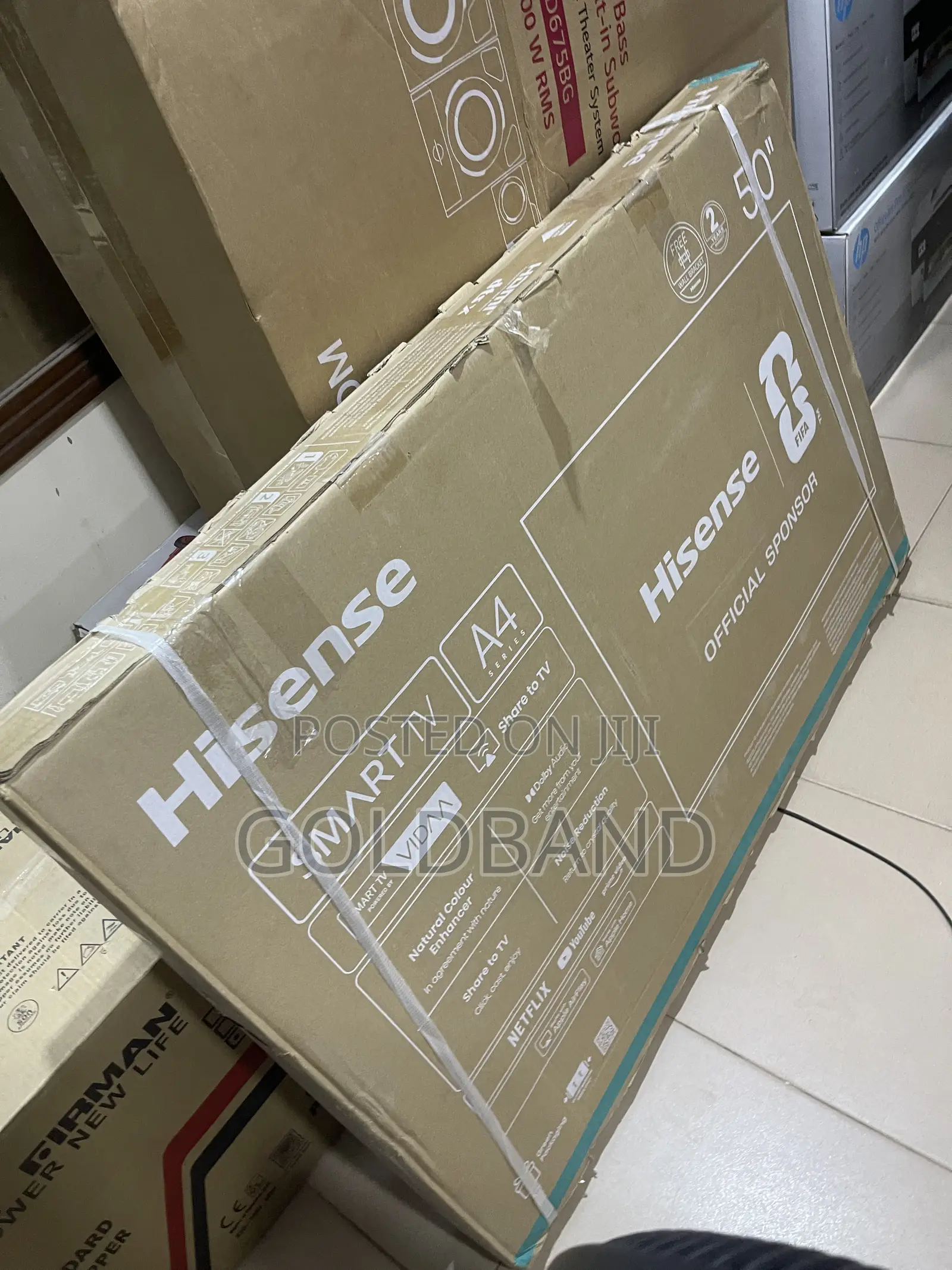 Hisense 50-Inch LED Smart TV – Designed to Impress