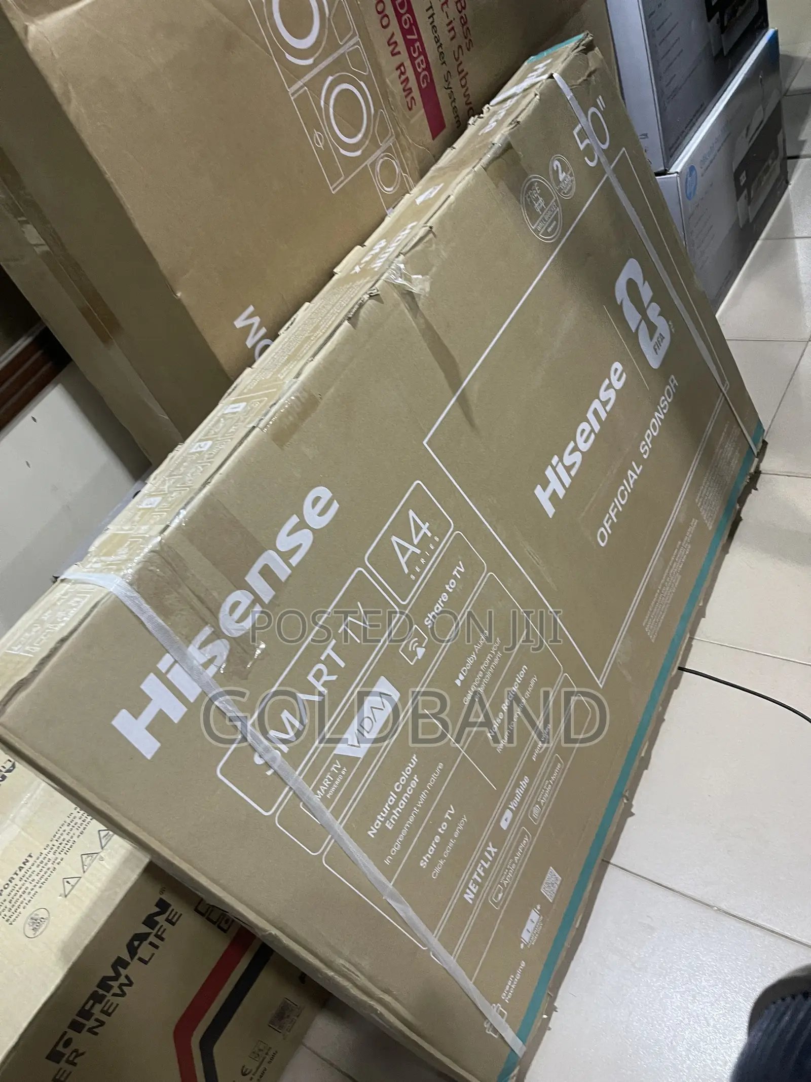 Hisense 50” Smart TV – Premium Viewing for Movies Streaming
