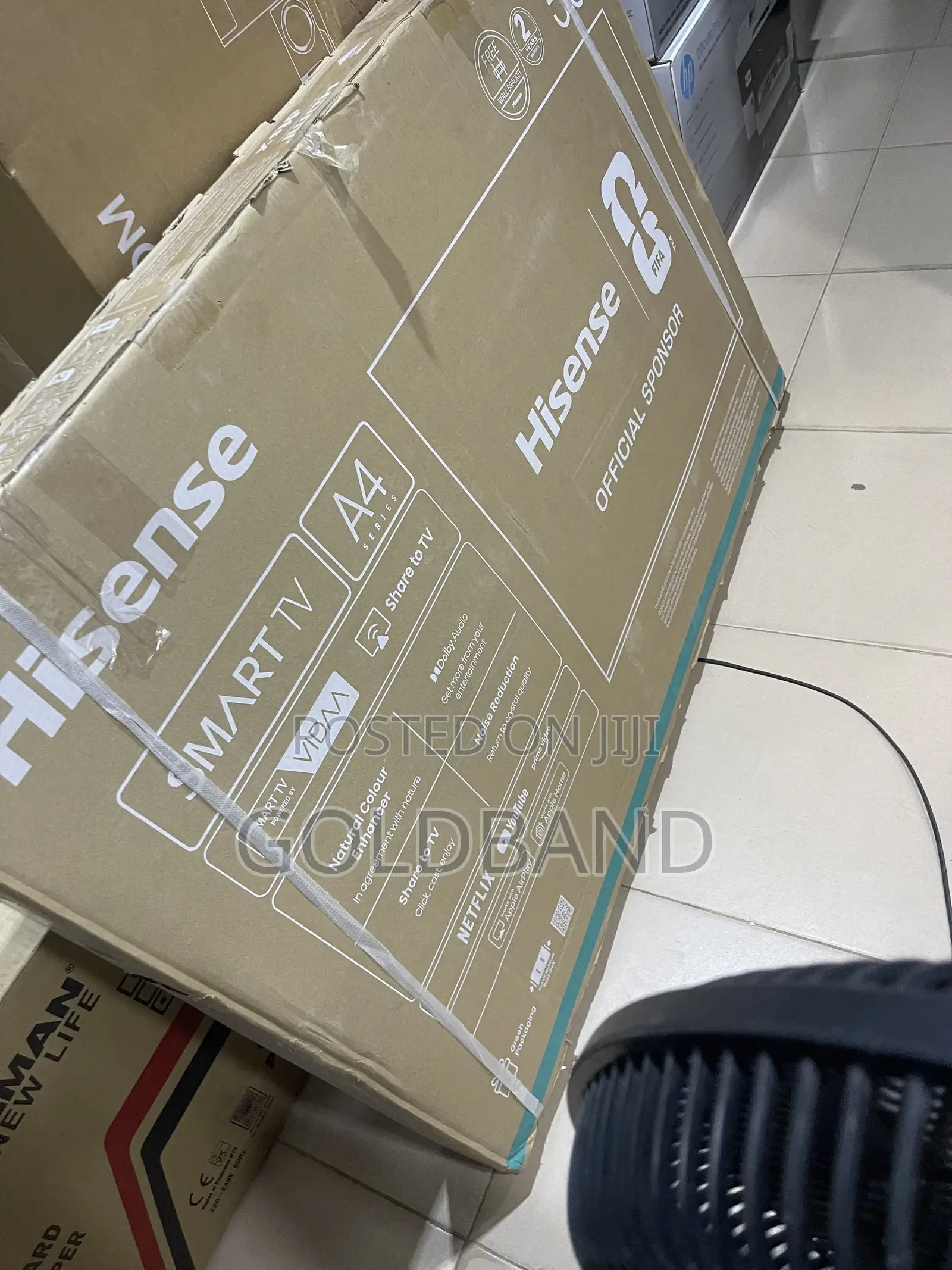 Hisense 50” Smart TV – Premium Viewing for Movies Streaming