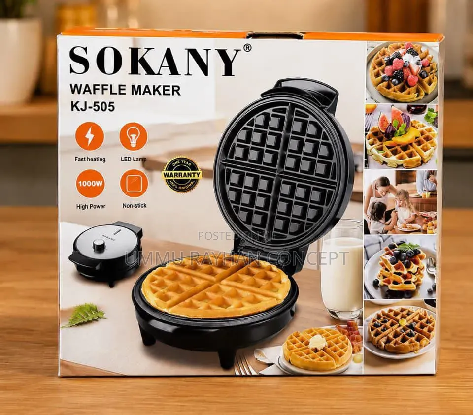 Sokany Waffle Maker R