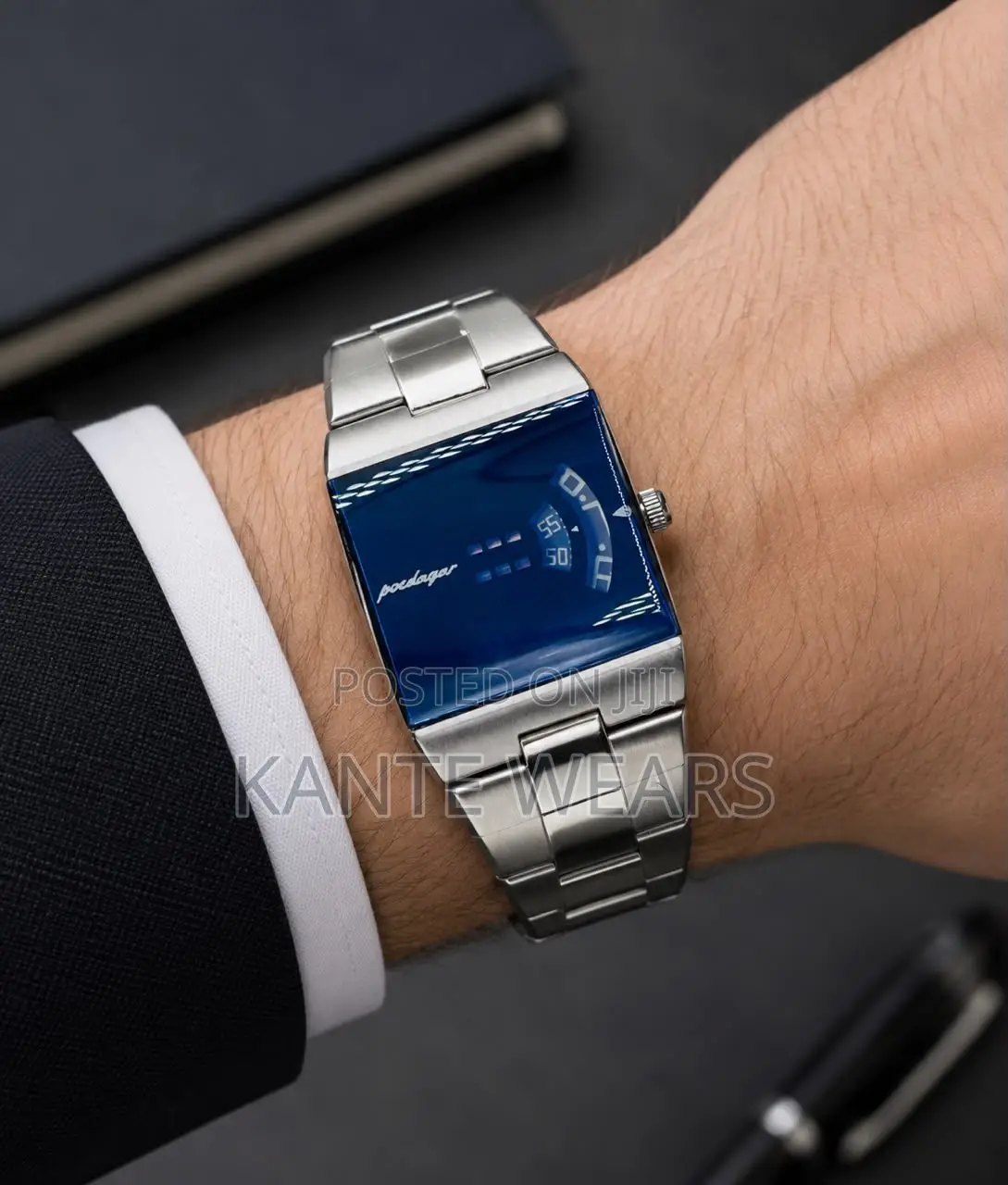 Poedager Rotating Disc Display Time System