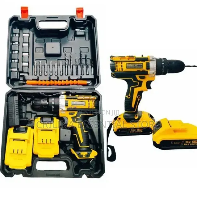 Double 48V Batteries Cordless Impact Drill and Screwdriver Kit