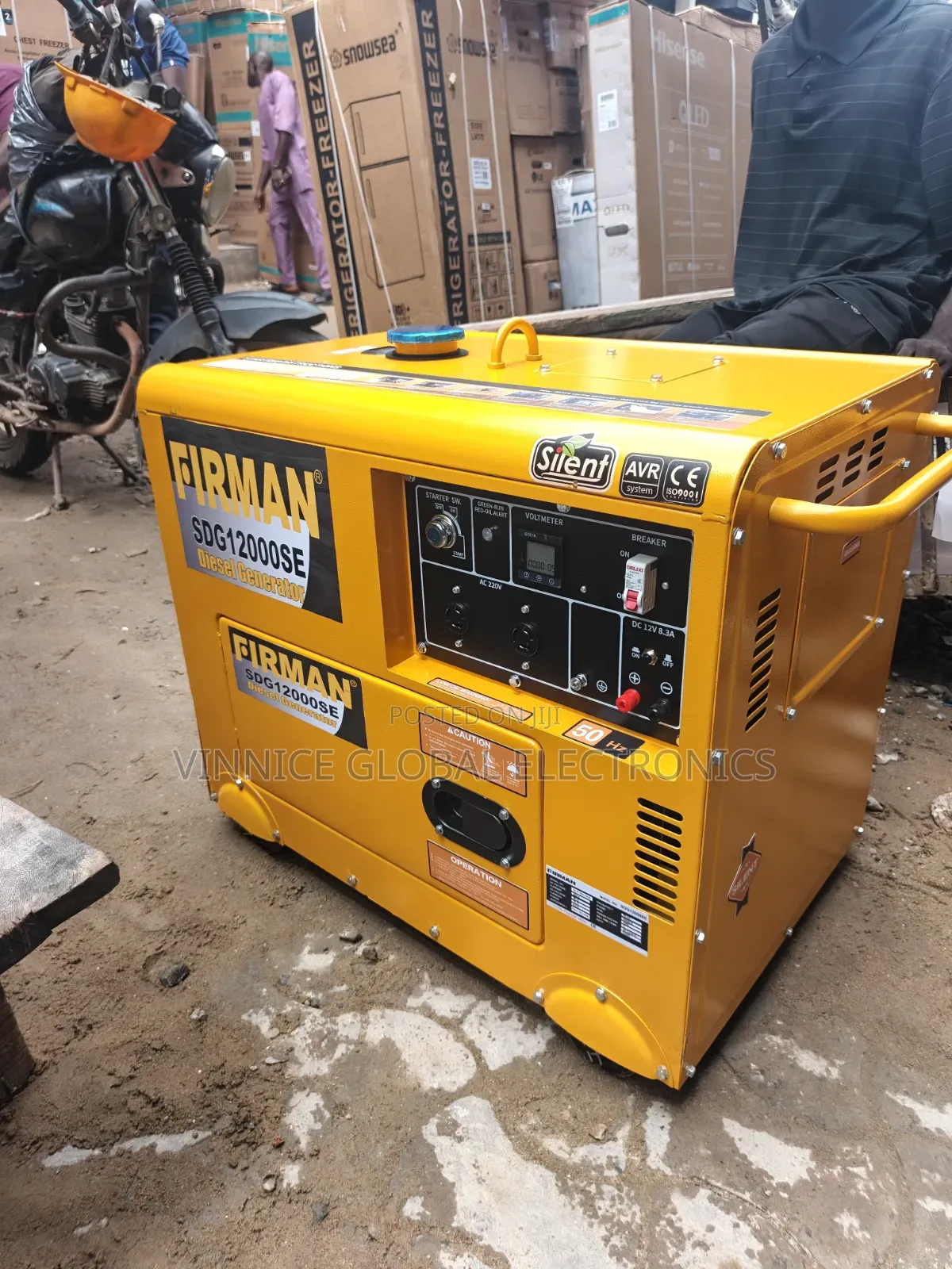 12.5kva Firman Generator 100% Pure Copper Coil Brand New