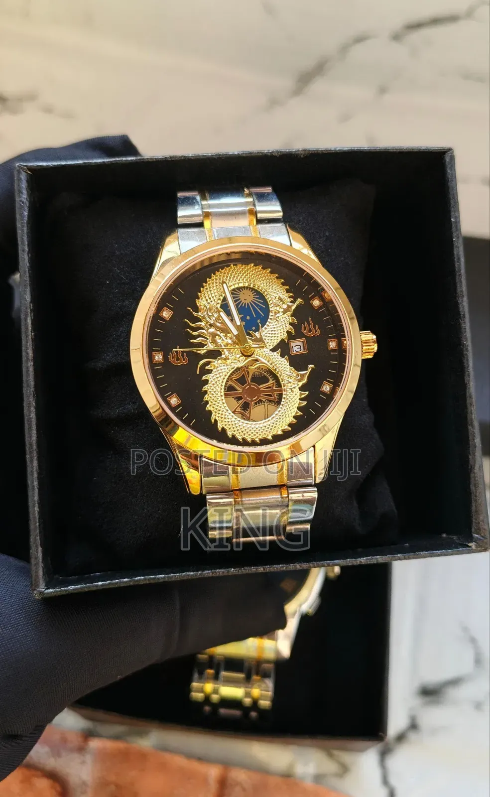 FNGEEN S999 Luxury Dragon Couple Watch