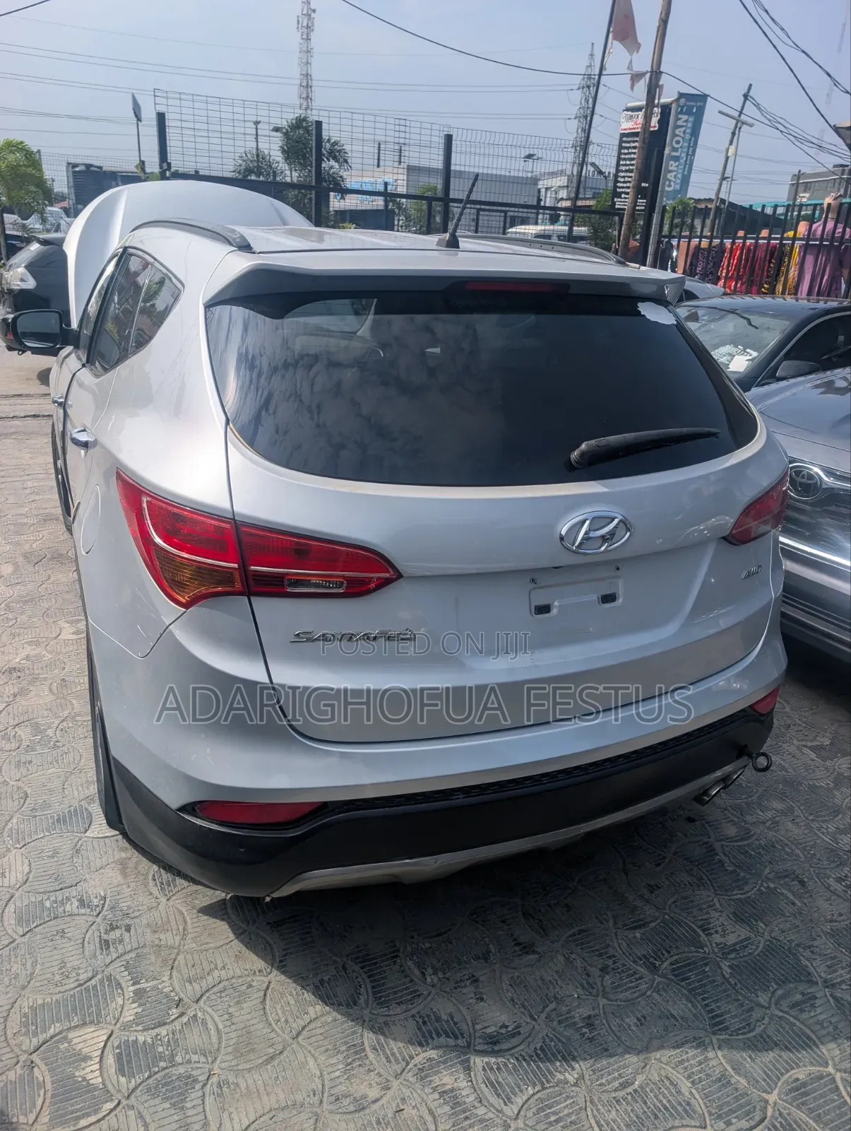 Hyundai Santa Fe 2014 Silver