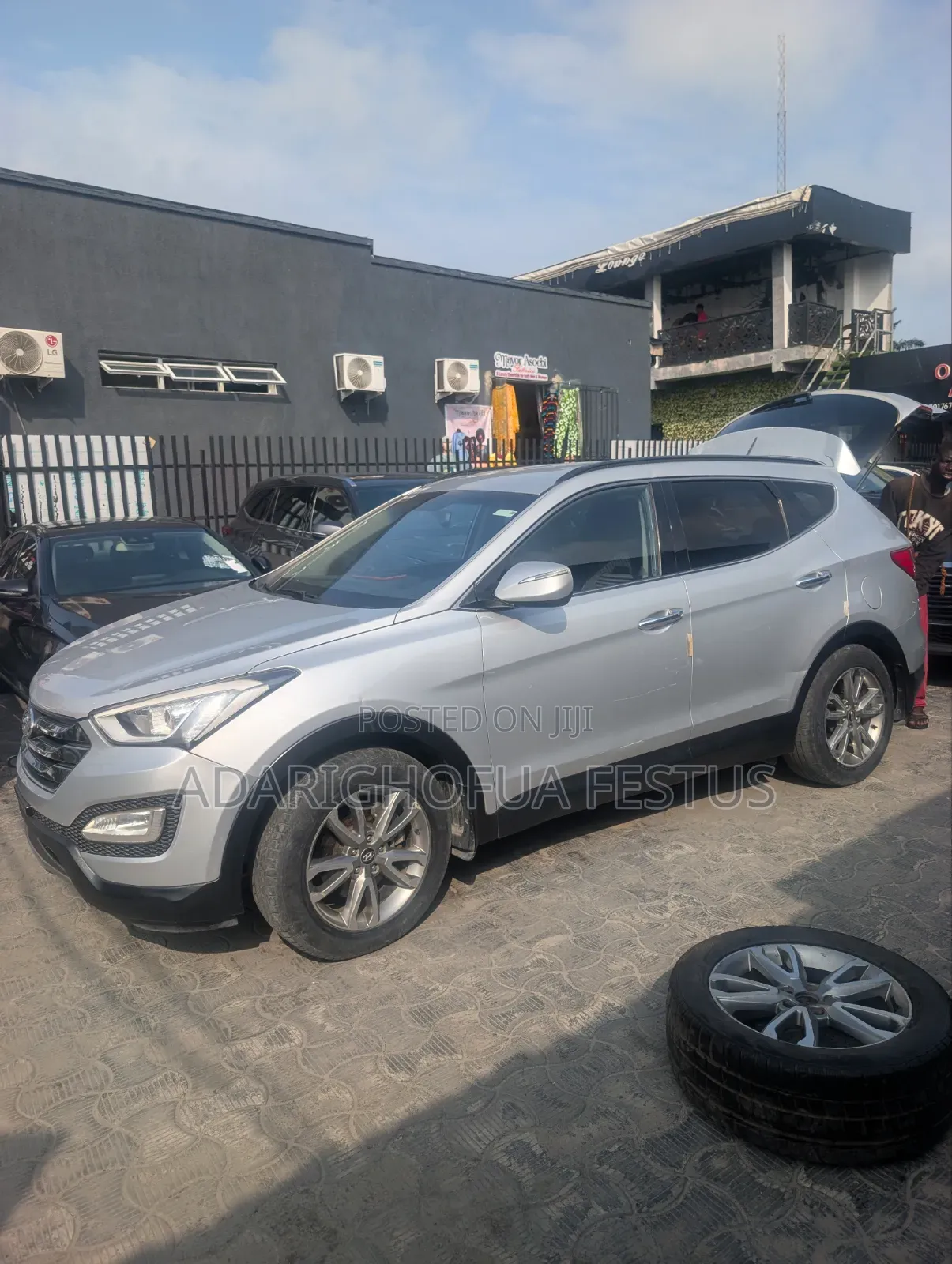 Hyundai Santa Fe 2014 Silver