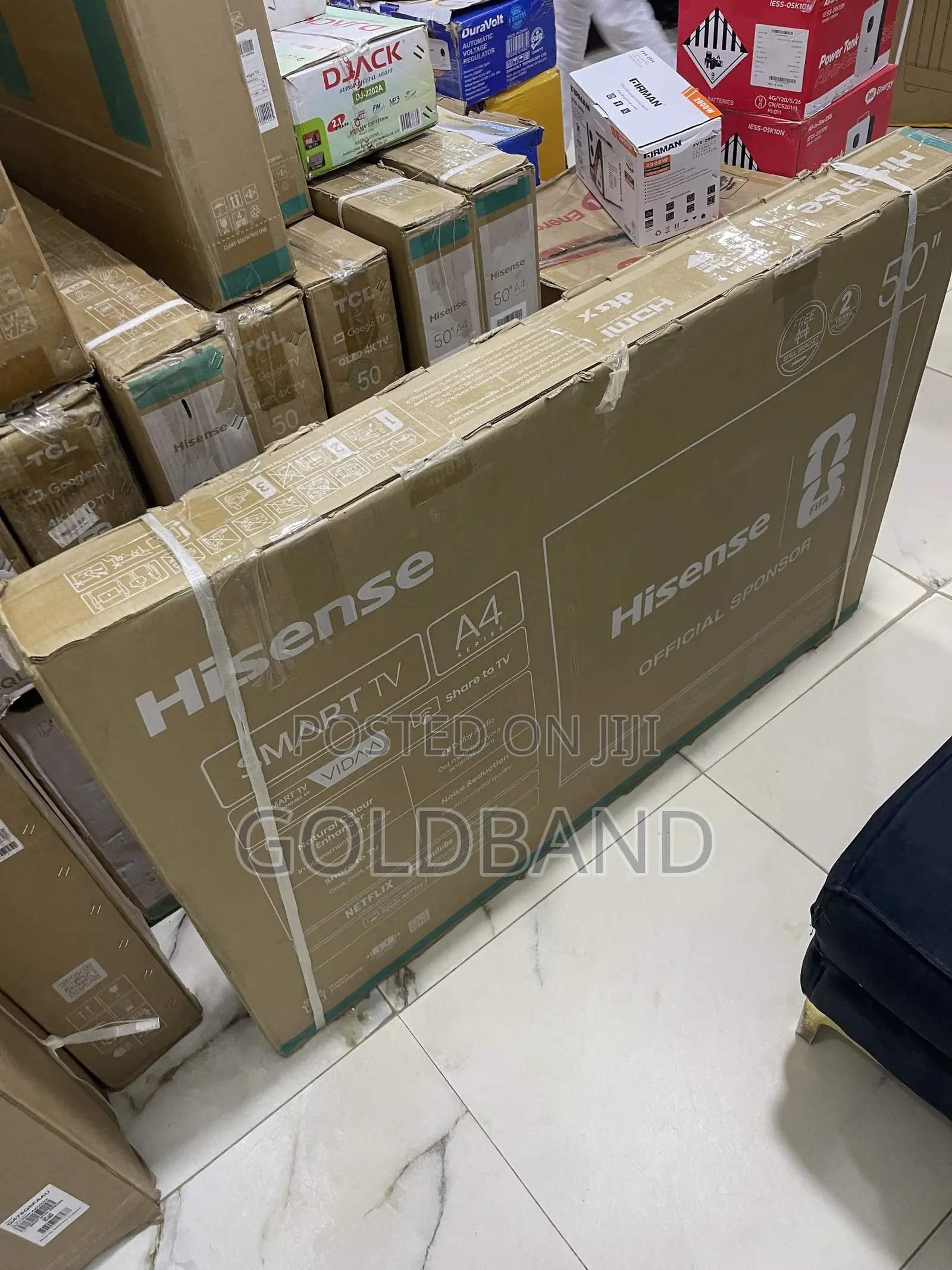 Hisense 50-Inch Smart TV – The Perfect Big-Screen Upgrade