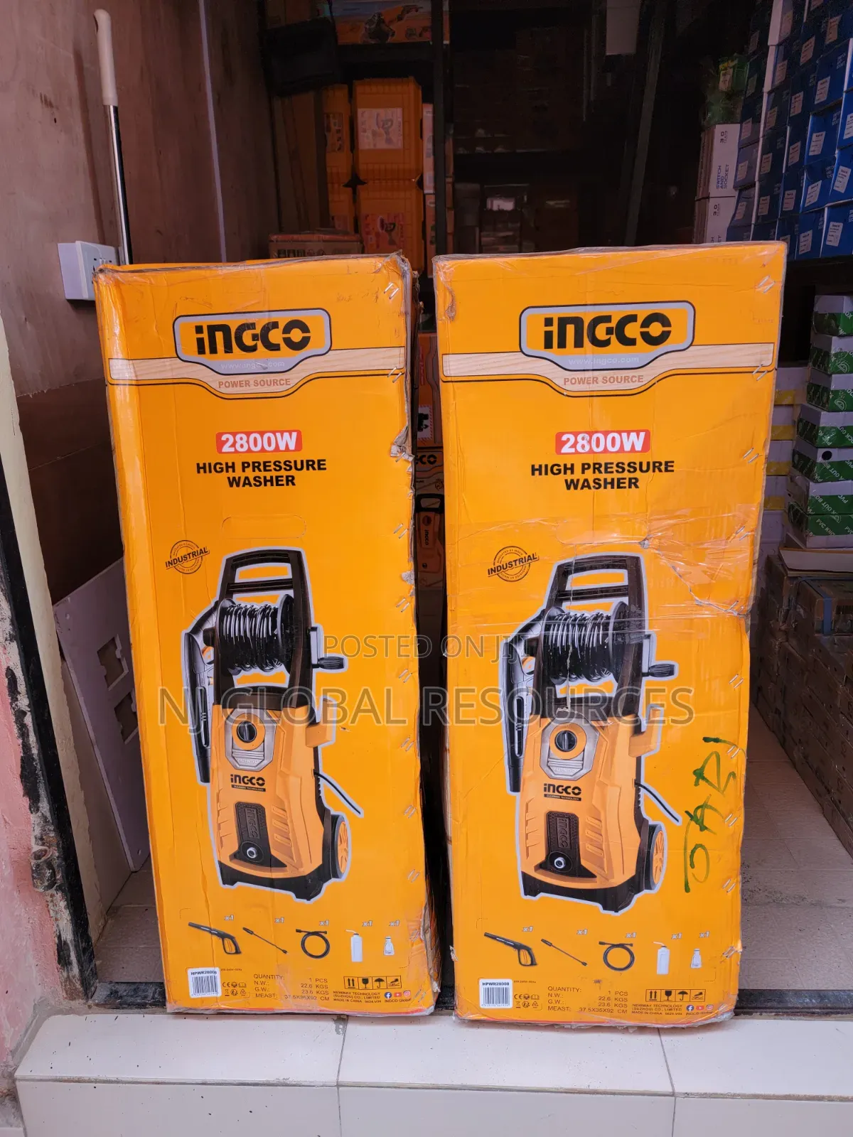 2800w High Pressure Washer INGCO