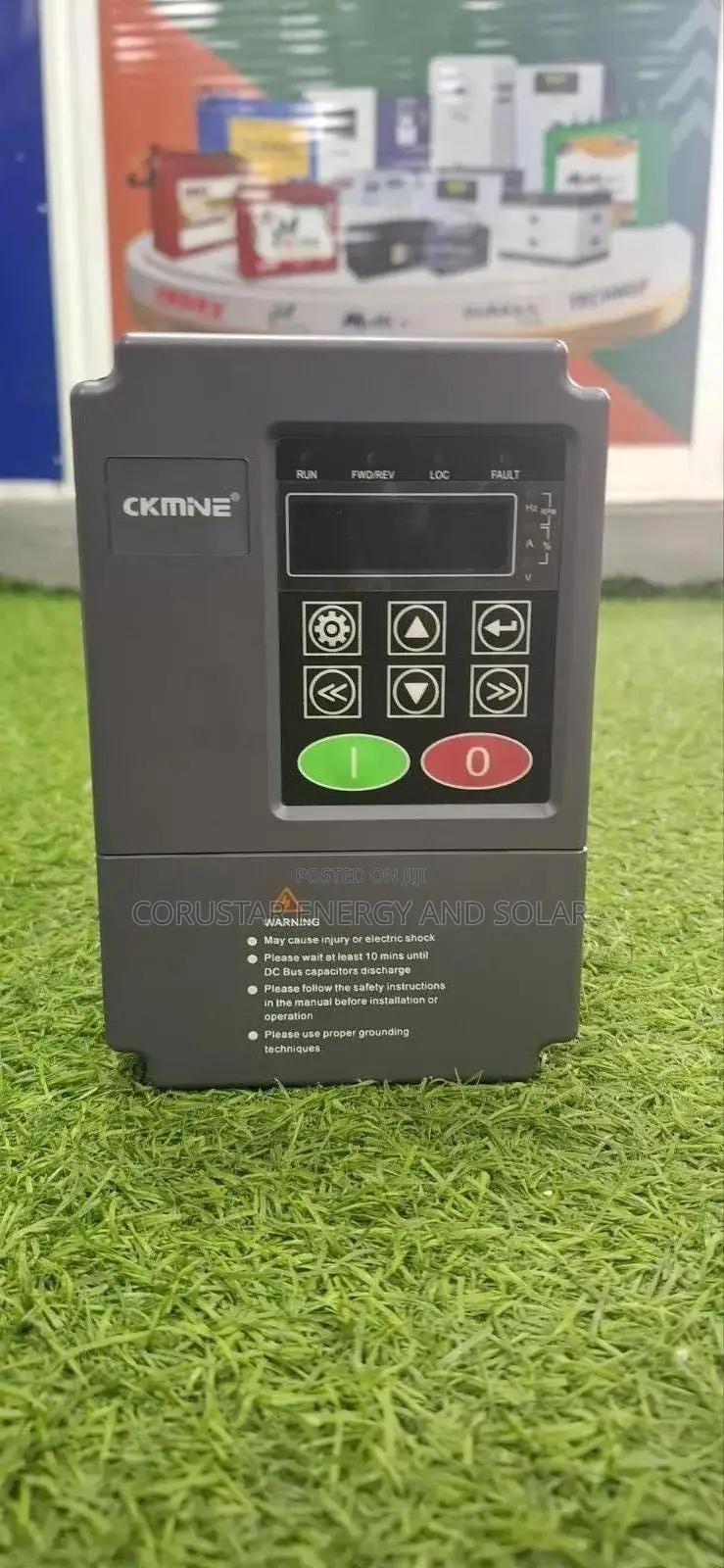 Solar Pump Inverter (Sp200-0r7g-4) Dc to 3-PhaseAc VFD Ckmine 0.75kw.