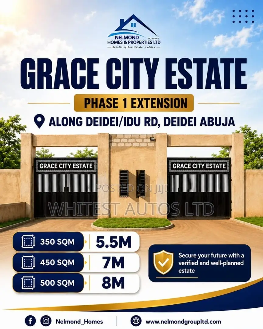 500sqm Estate Land With C of O Available in a Developed Area