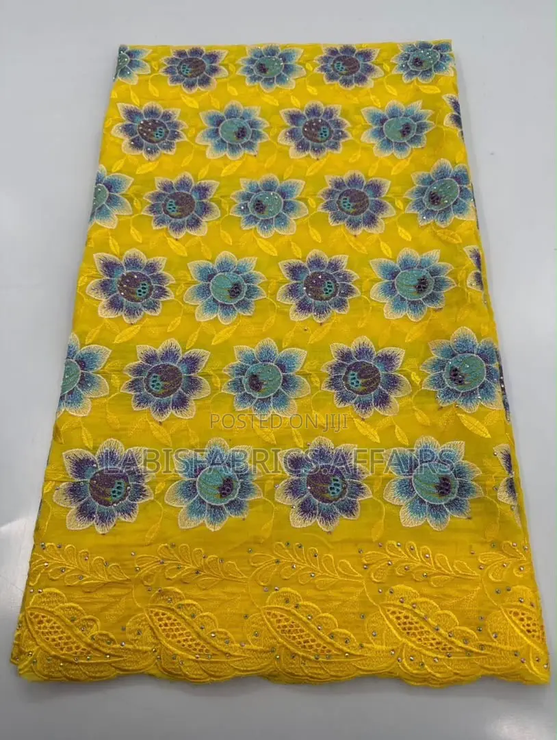 Beautiful Well Detailed Voile Lace