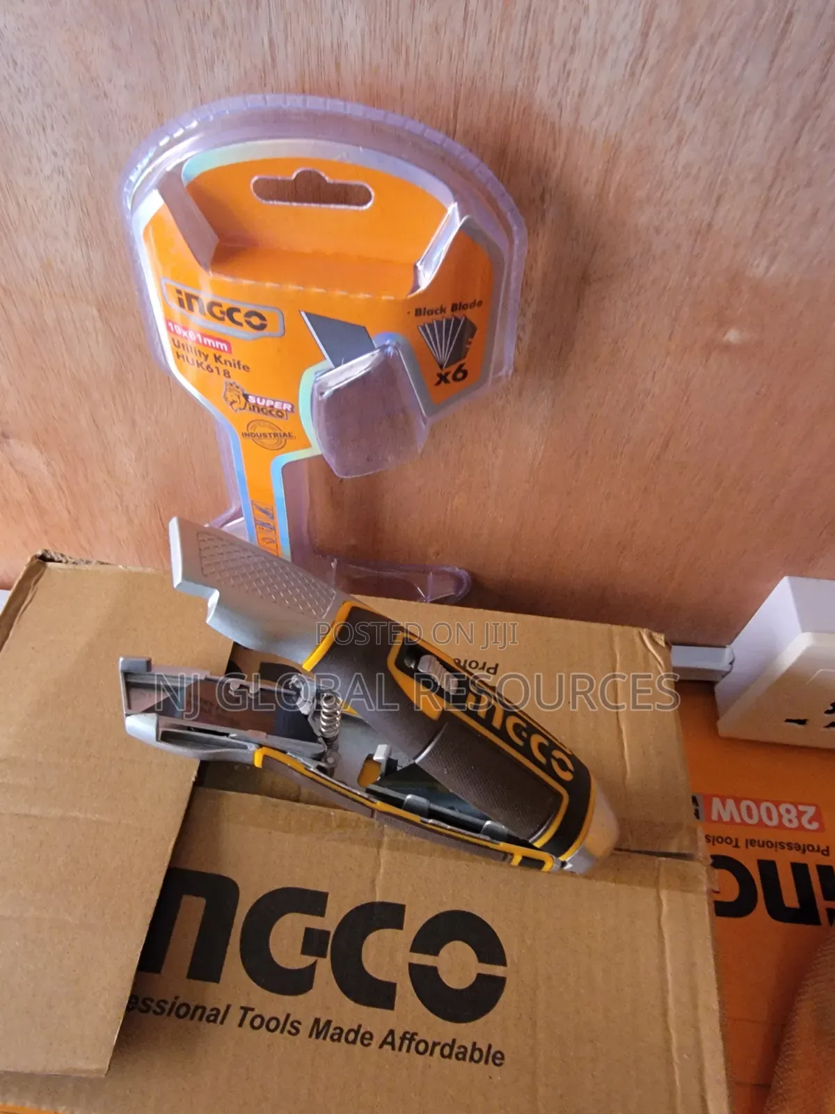 Ingco Utility Knife (Cable Knife) HUK618
