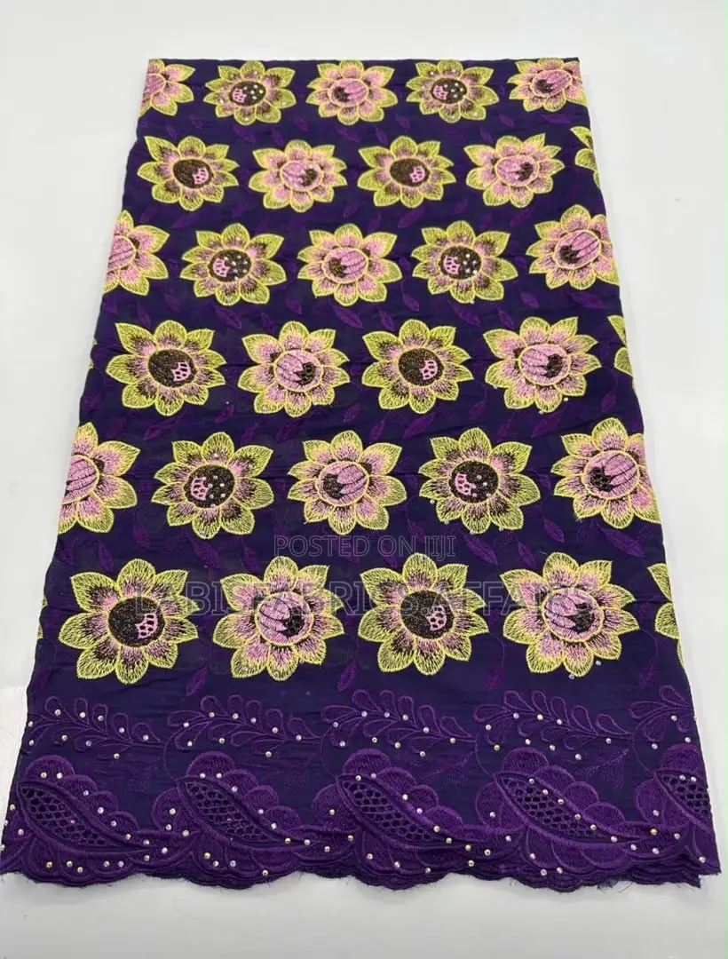 Beautiful Well Detailed Voile Lace