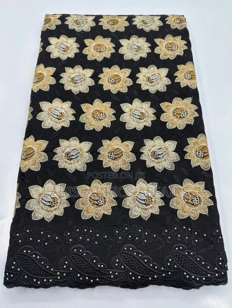 Beautiful Well Detailed Voile Lace