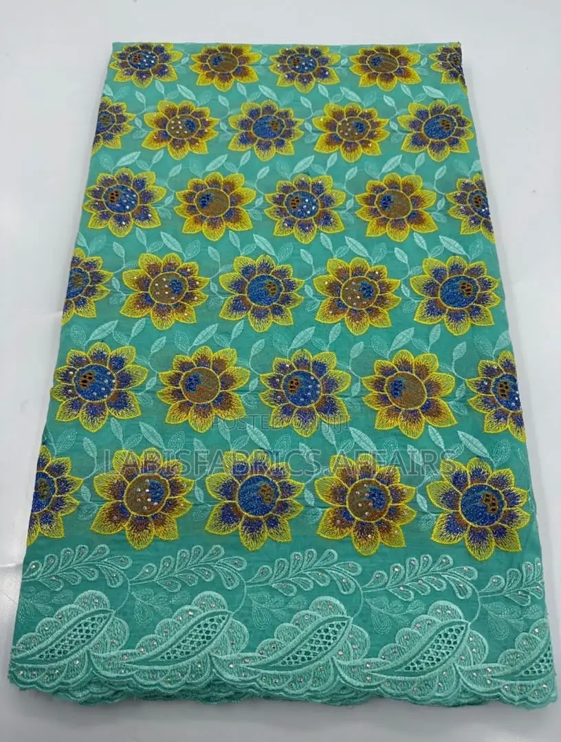 Beautiful Well Detailed Voile Lace