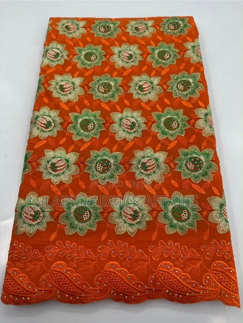 Beautiful Well Detailed Voile Lace