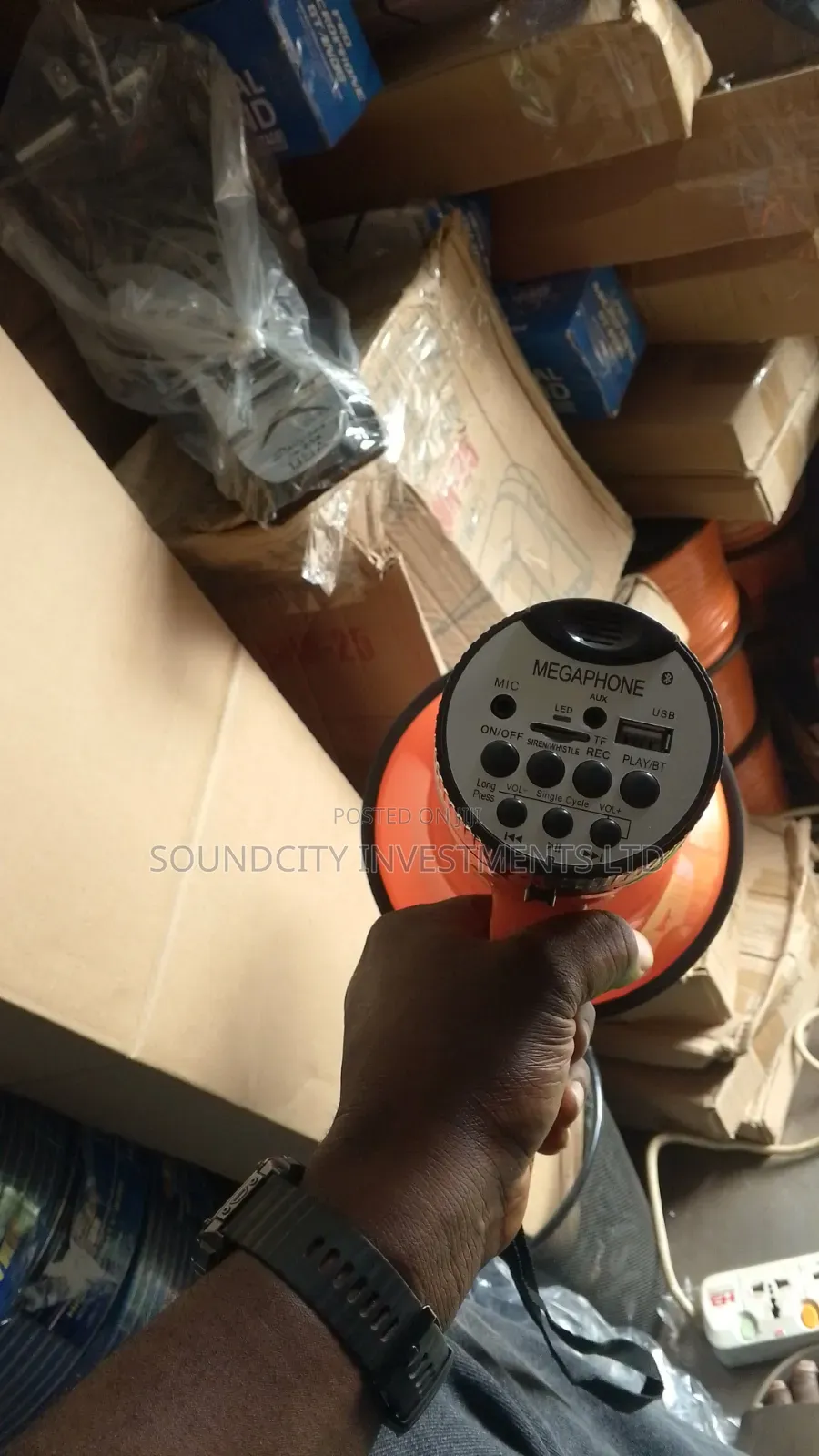 Rechargeable Bluetooth Handy Megaphone