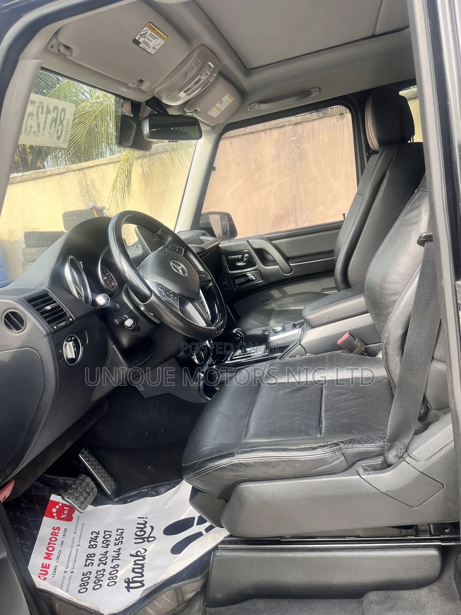 Mercedes-Benz G-Class 2017 Black