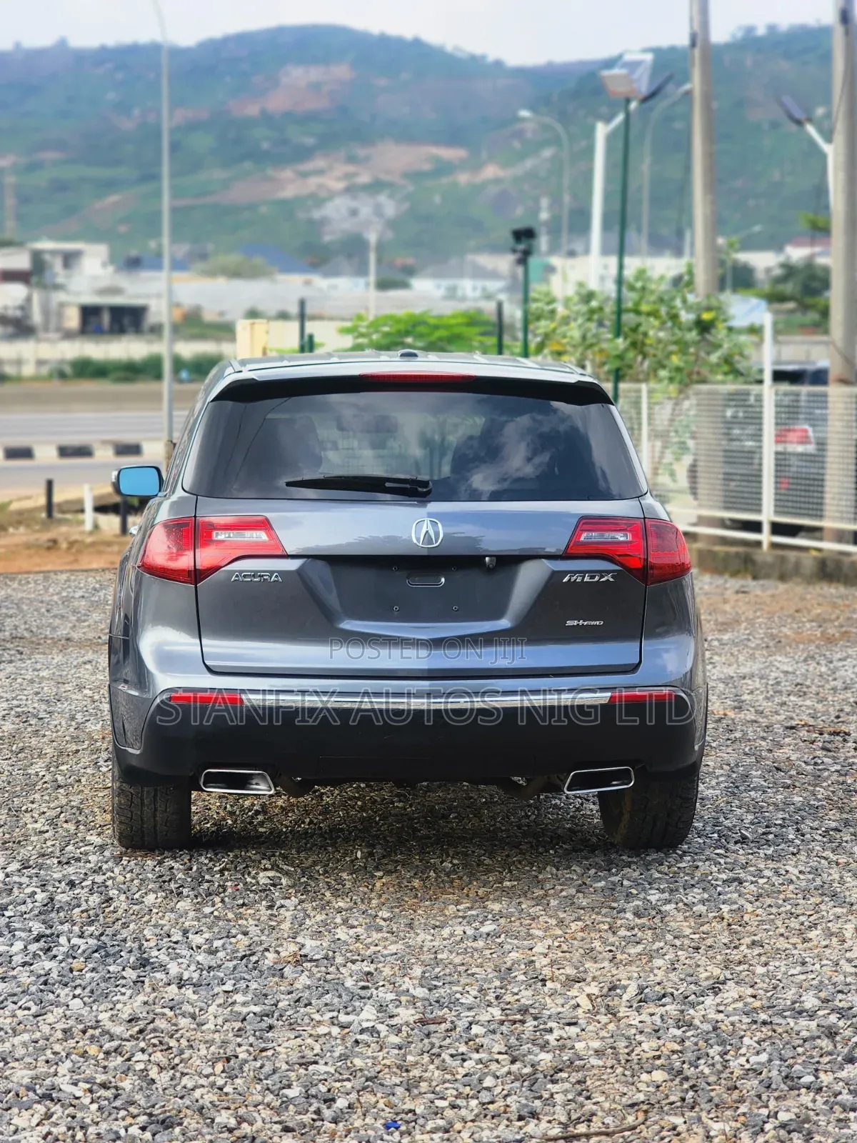 Acura MDX Advance Package SUV AWD (3.7L 6cyl 6A) 2012 Gray