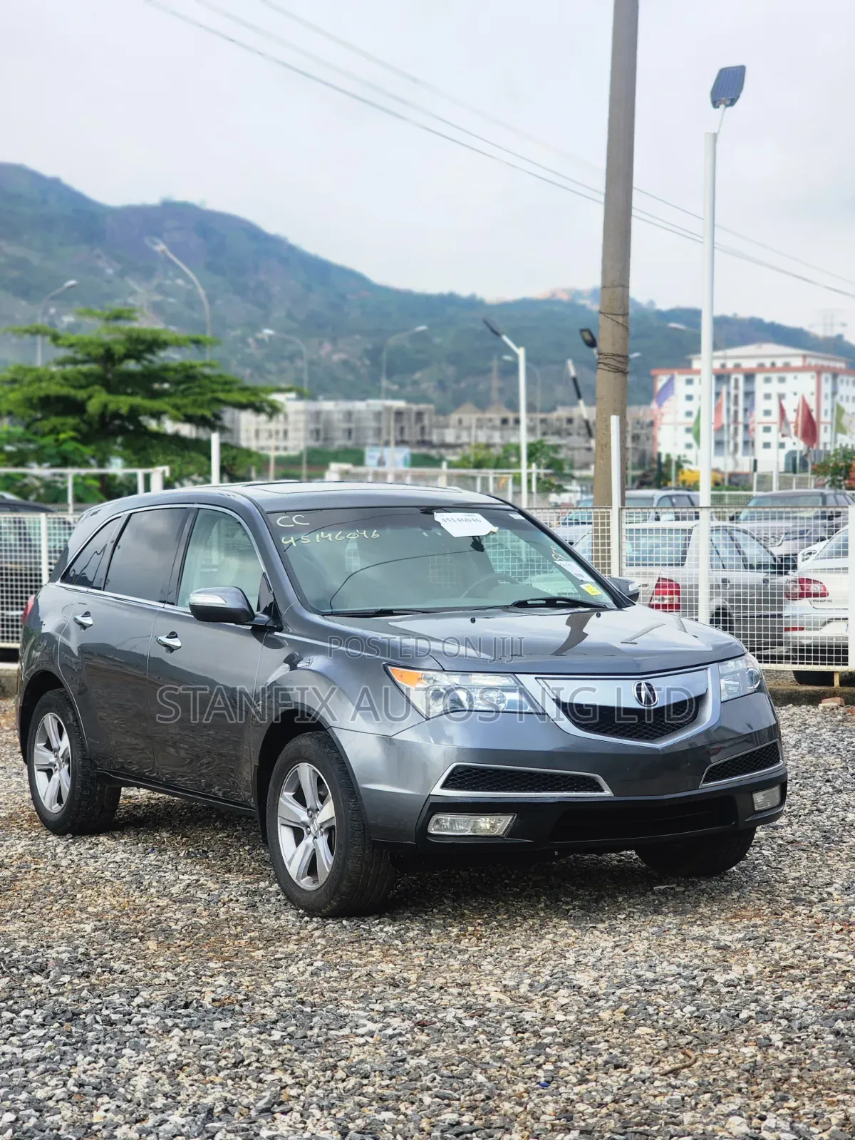 Acura MDX Advance Package SUV AWD (3.7L 6cyl 6A) 2012 Gray