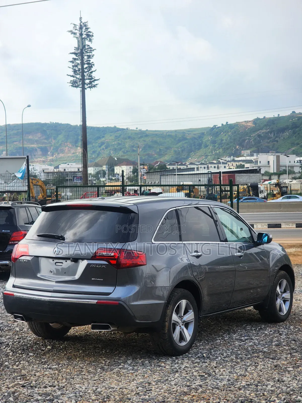 Acura MDX Advance Package SUV AWD (3.7L 6cyl 6A) 2012 Gray