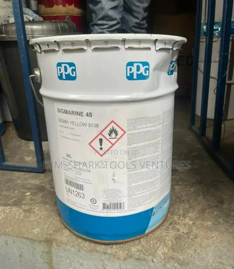 PPG Sigmarine 48 Sigma Paint Color Yellow 3138