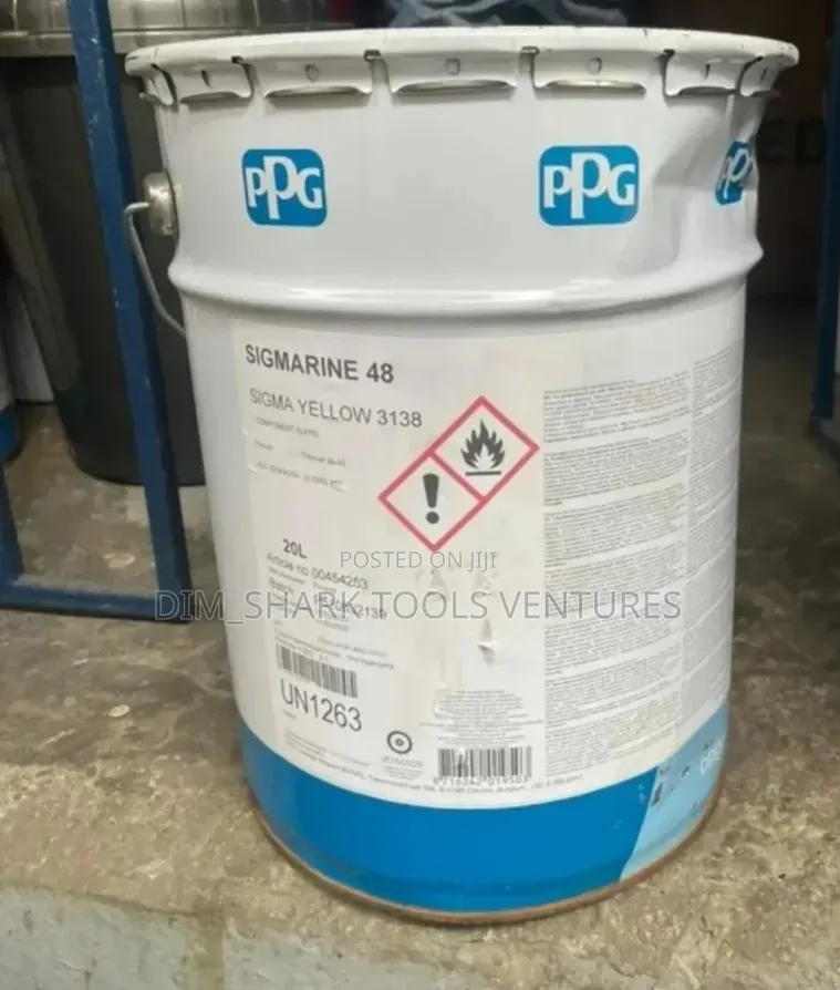 PPG Sigmarine 48 Sigma Paint Color Yellow 3138