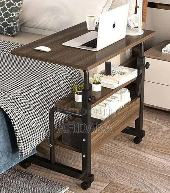 Spacious Layer Laptop Table 80cm × 40cm Size