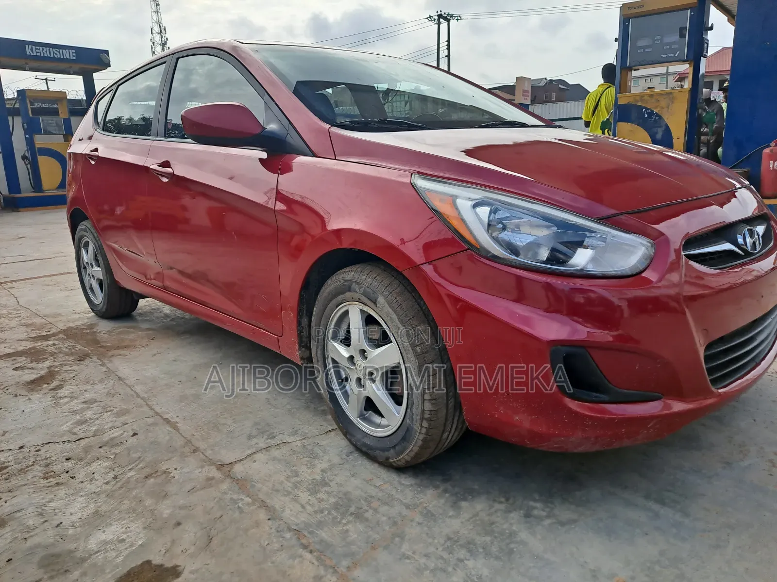 Hyundai Accent 2017 Red