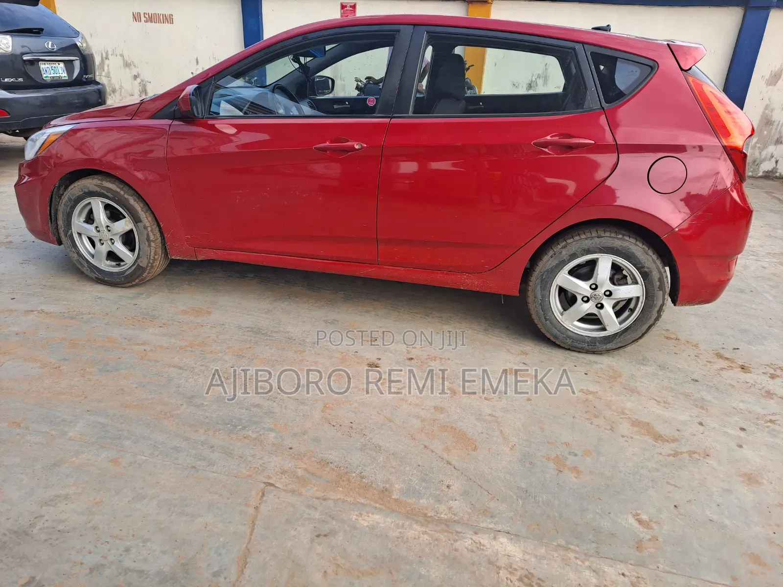 Hyundai Accent 2017 Red