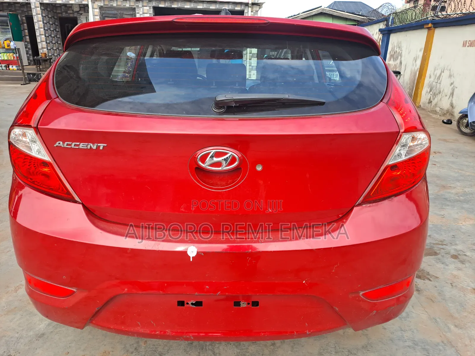 Hyundai Accent 2017 Red
