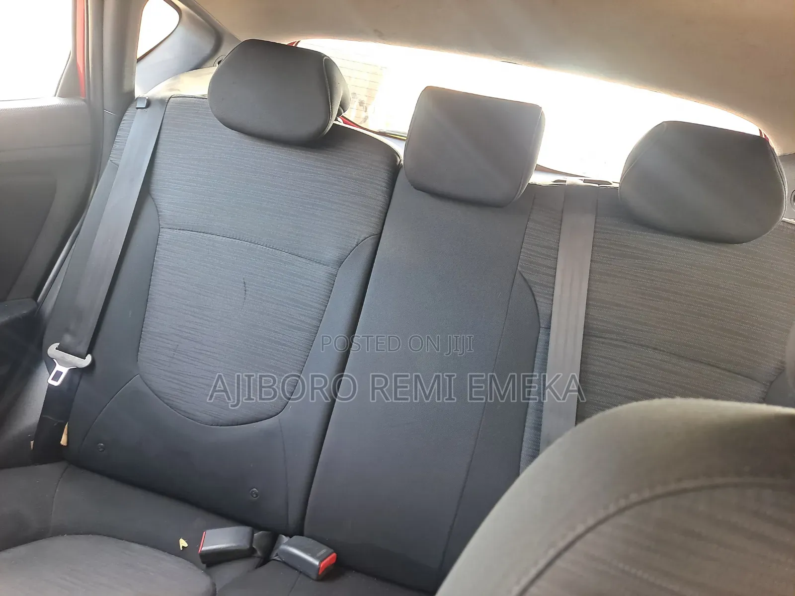 Hyundai Accent 2017 Red