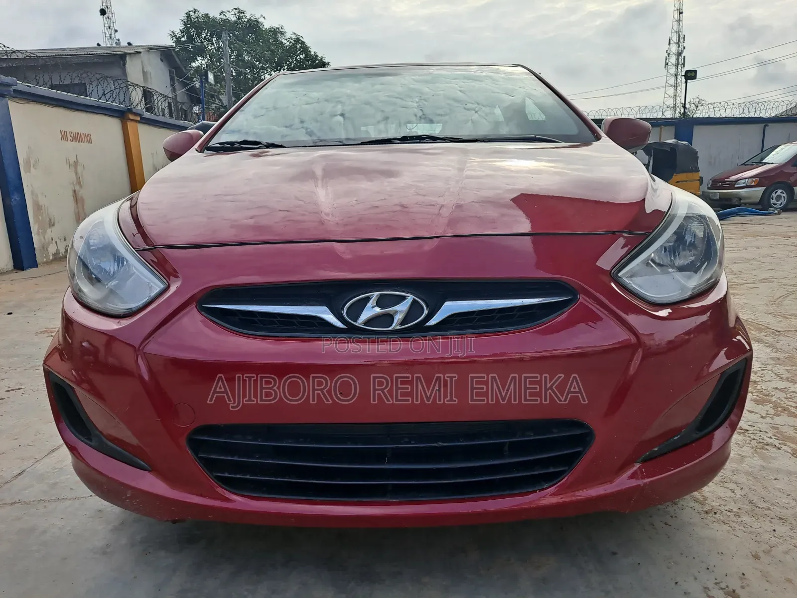 Hyundai Accent 2017 Red