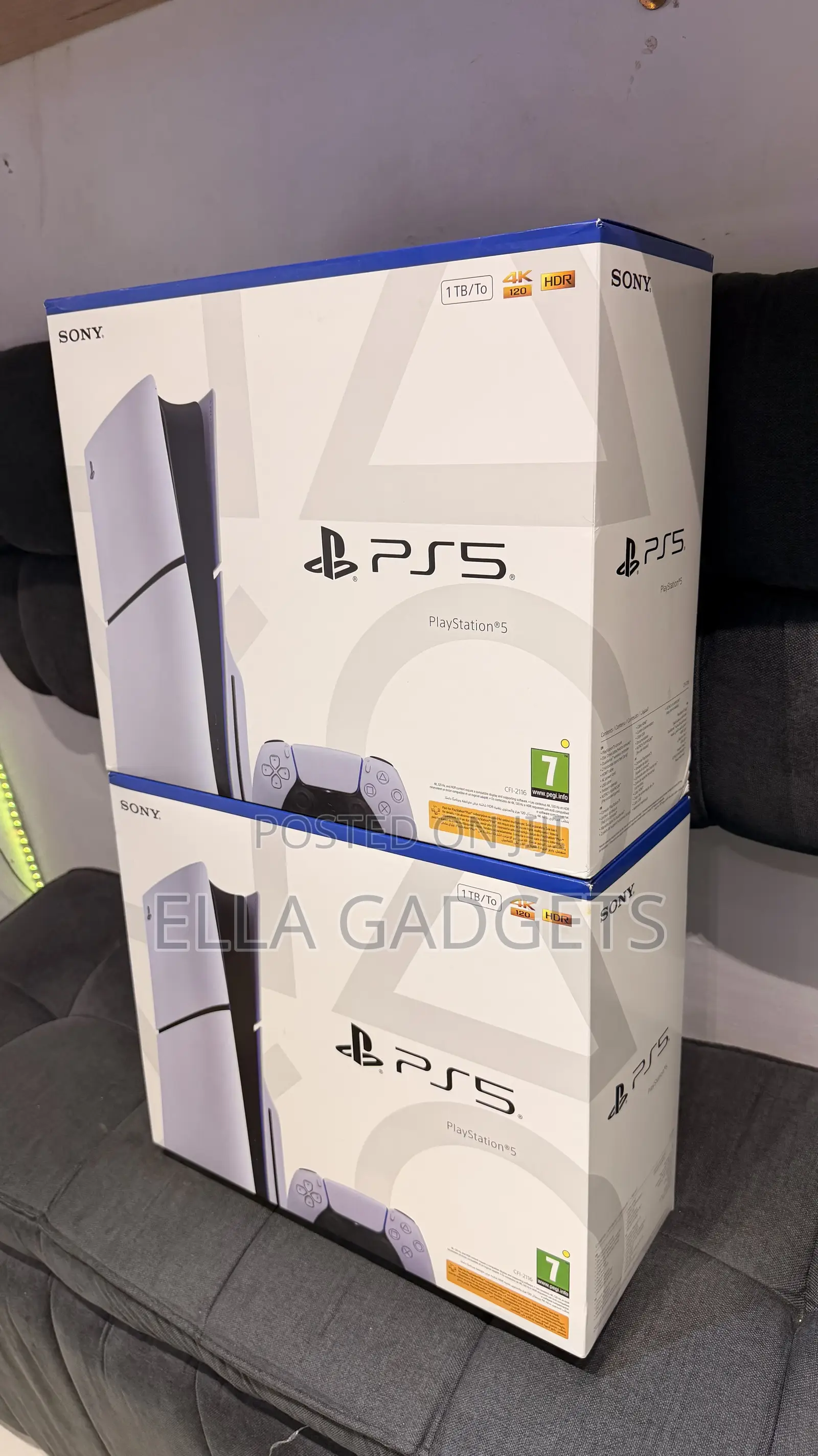 Brand New Ps5 Slim European Standard Edition — 1tb | Disc Version